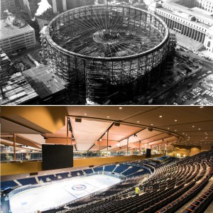 Madison Square Garden - before and after
