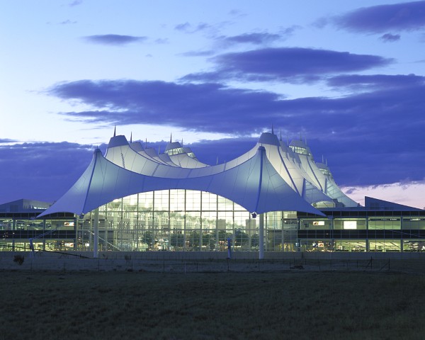 Denver Airport Terminal Roof
