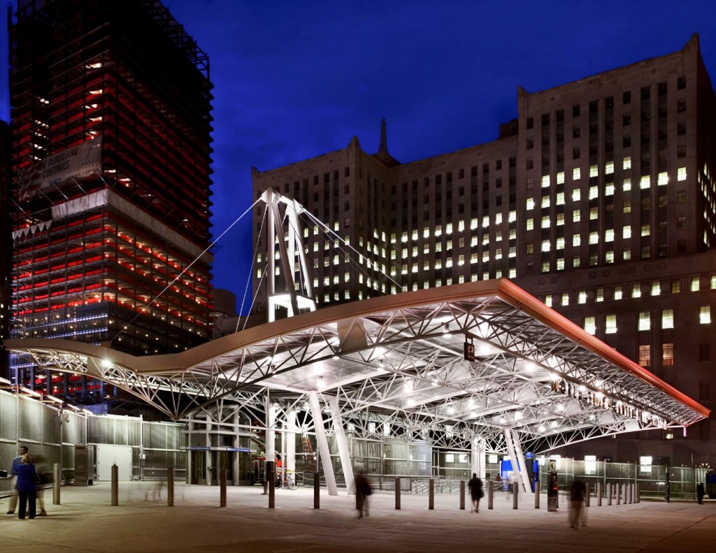 PATH - World Trade Center Station - Temporary Canopy