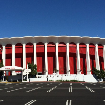 The Los Angeles Forum Renovations - Inglewood, CA - Photo: Rita Pepaj/Wikimedia
