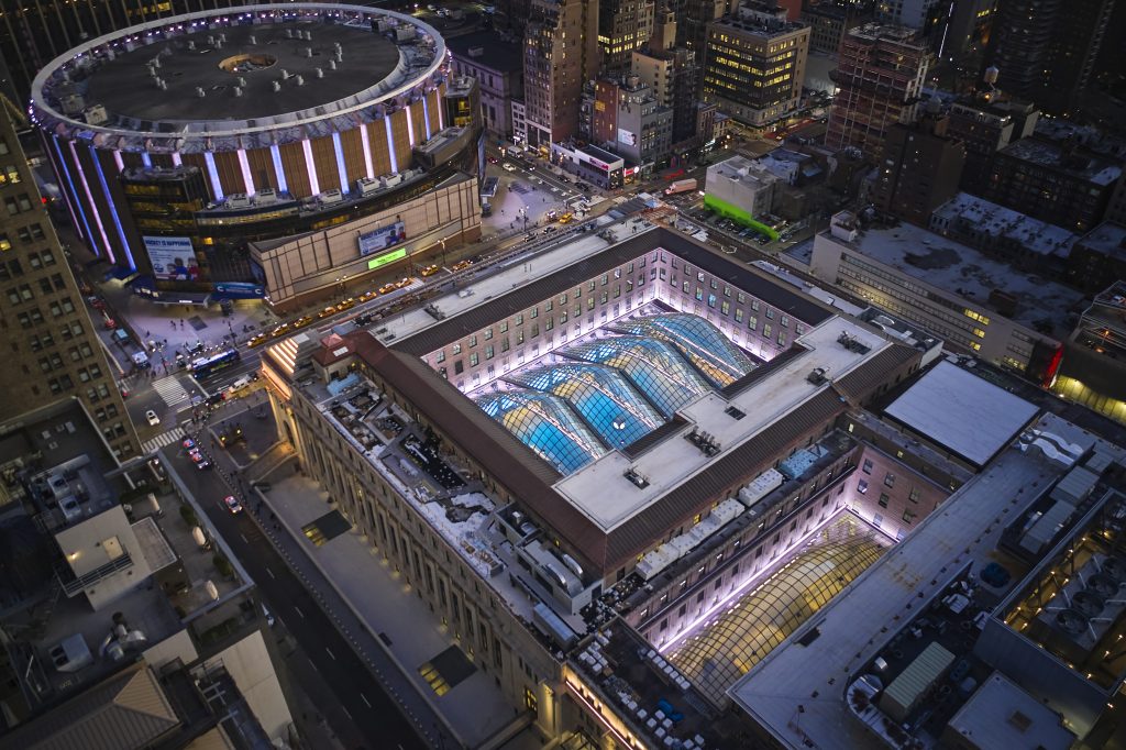 2005 - Moynihan Train Hall - photo by Lucas Blair Simpson & Aaron Fedor © Empire State Development-SOM