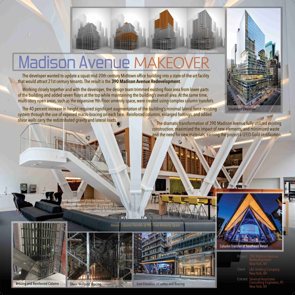 Severud - ACECNY 2021 EEA - 390 Madison Avenue - Panel - Platinum